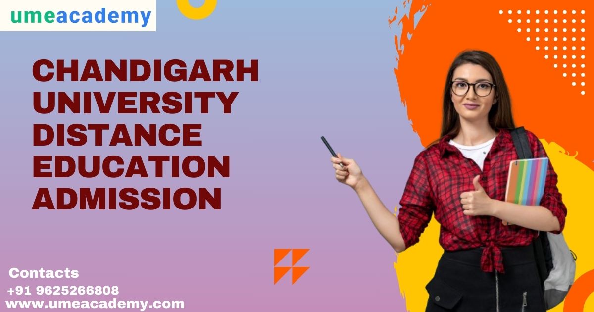 Chandigarh University Distance Education Admission